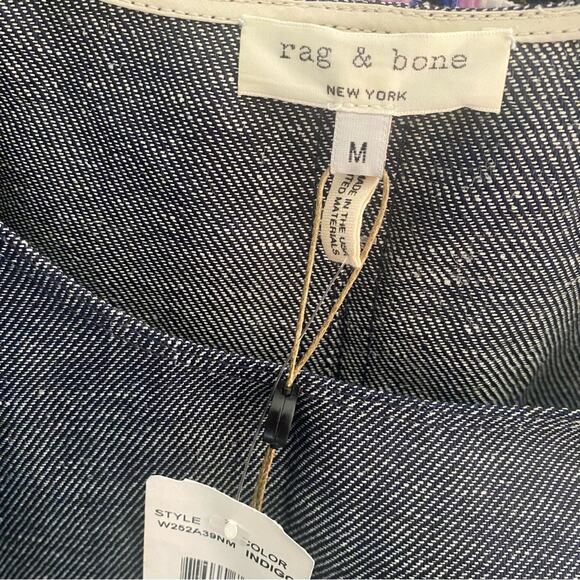 NEW Rag & Bone New York denim cropped sleeveless top - Picture 3 of 5